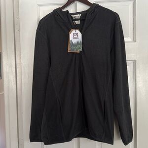 Men’s zip up hoodie, Avalanche, Size M, Color Dark gray, NWT